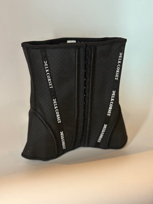 Premium Diva classic black corset 11"