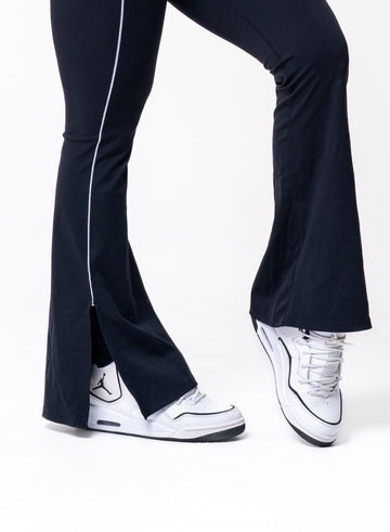 Powerline bell-bottom pants