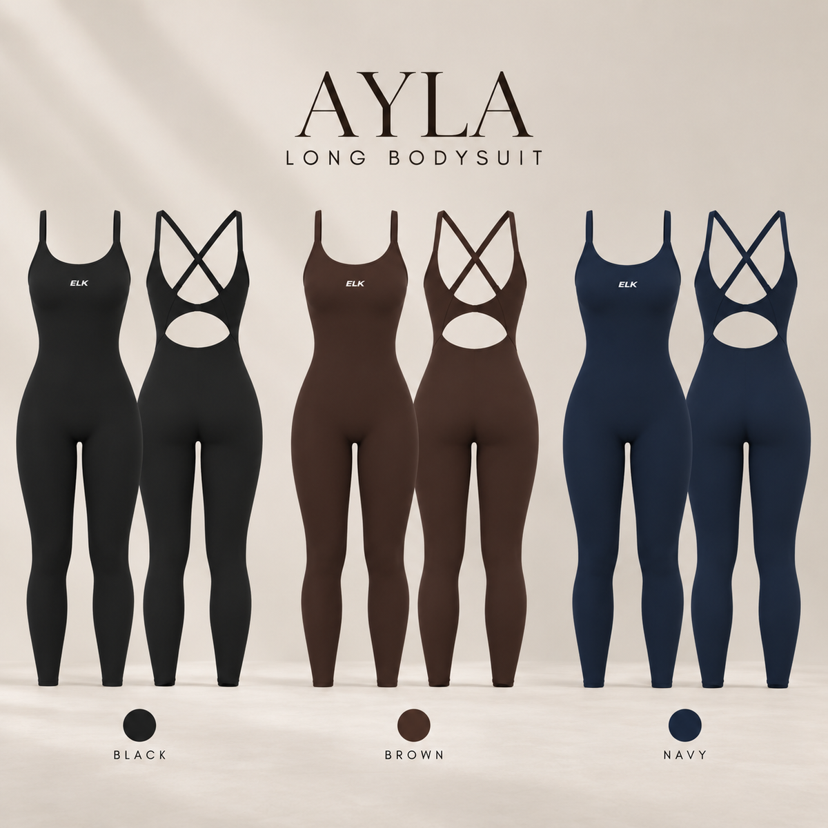 AYLA Long Bodysuit