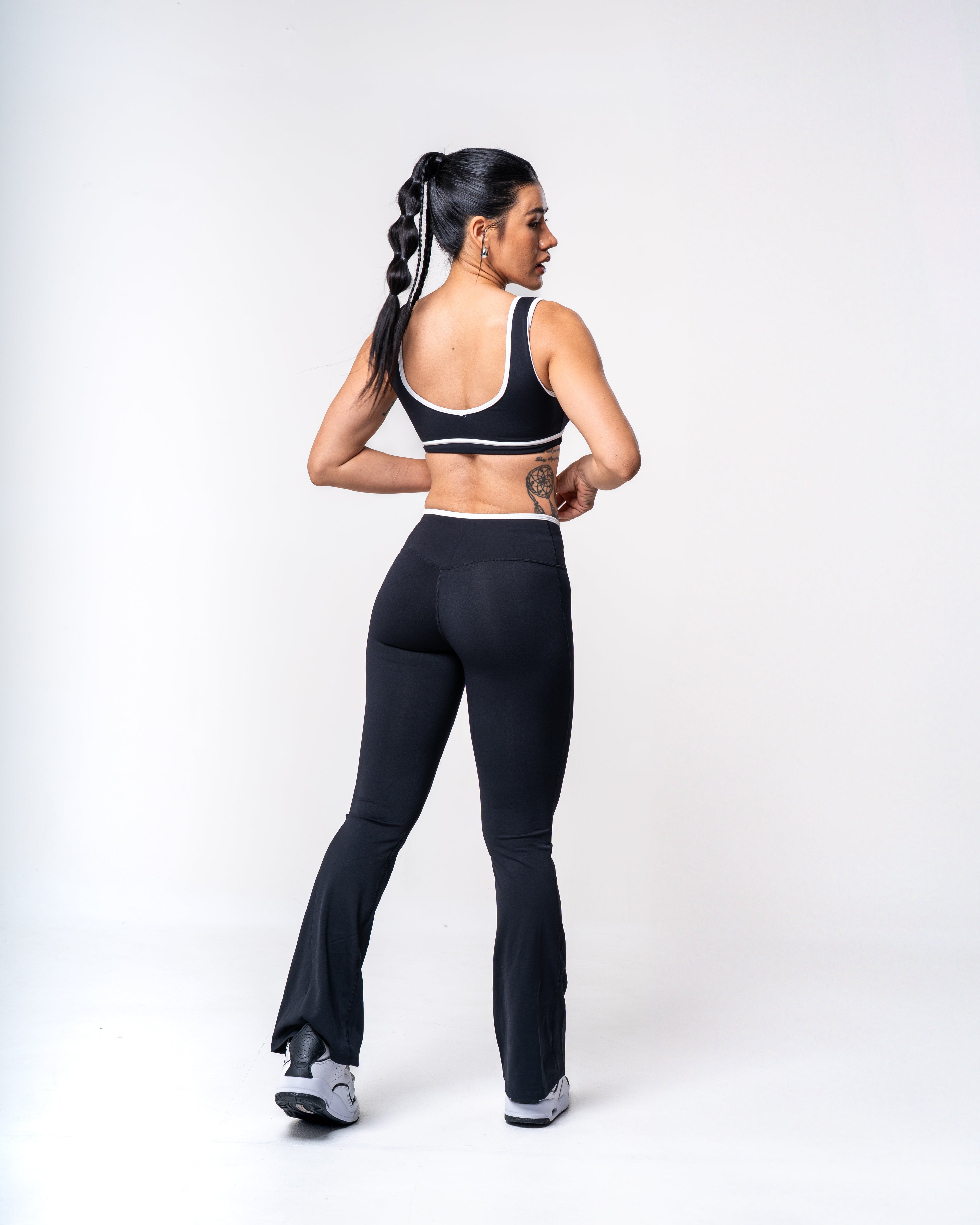 WHTLN Bell-Bottom Pants