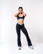WHTLN Bell-Bottom Pants