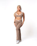 WHTLN Bell-Bottom Pants