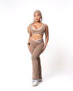 WHTLN Bell-Bottom Pants